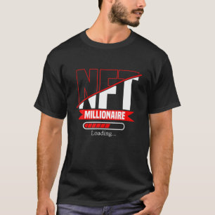 T-shirt Crypto de cryptomonnaie de jeton non fongible Art 