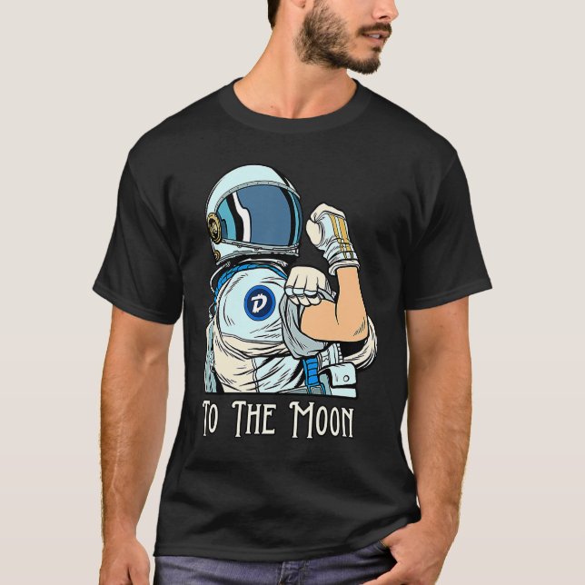 T-shirt Crypto Devise Parler DGB Fun Digibyte Nous pouvons (Devant)