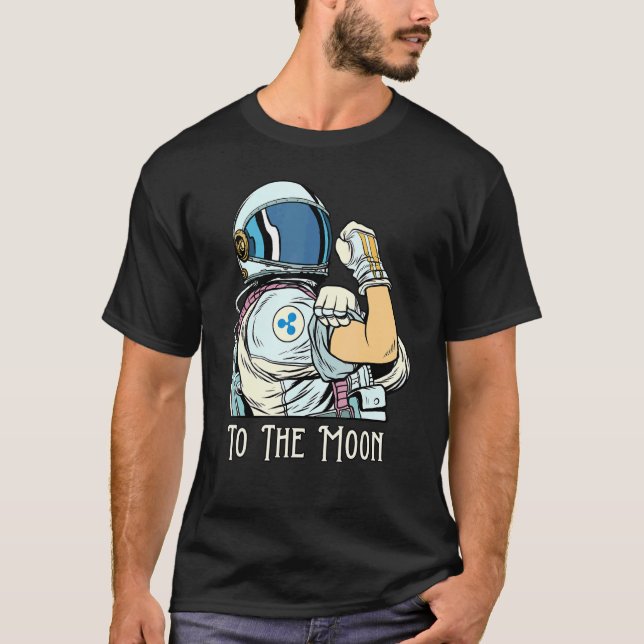T-shirt Crypto Devise Parler Fun Ripple Xrp Nous Pouvons L (Devant)