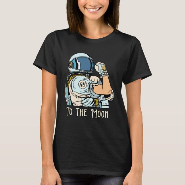 T-shirt Crypto Devise Parler XLM Fun Stellar Nous Pouvons  (Devant)