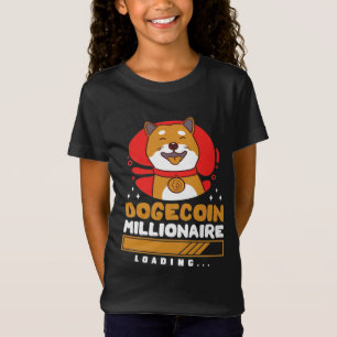 T-Shirt Crypto DogeCoin Millionaire Chargement