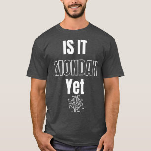 T-shirt crypto drôle Est-il lundi encore crypto cool
