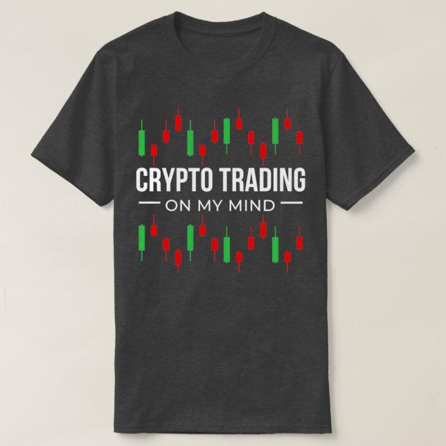 T-shirt crypto-échange dans mon esprit (Design devant)