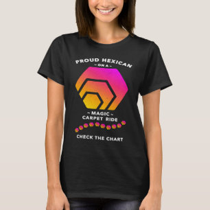 T-shirt Crypto HEX par Hexican Richard Heart Tapis magique