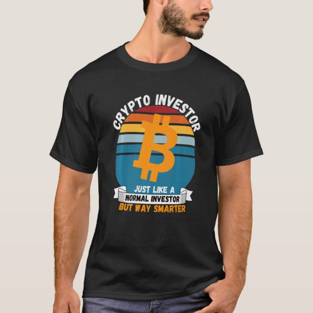 T-shirt Crypto Investor Plan B Hodl Crypto Blockchain Cry (Devant)