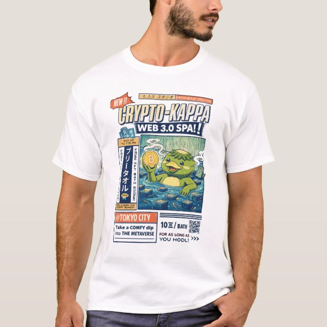 T-shirt Crypto Kappa Web 3.0 Spa (Devant)