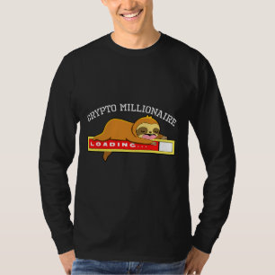 T-shirt Crypto Millionaire Sloth Bitcoin 31