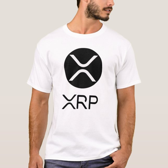 T-shirt crypto-monnaie XRP (Devant)