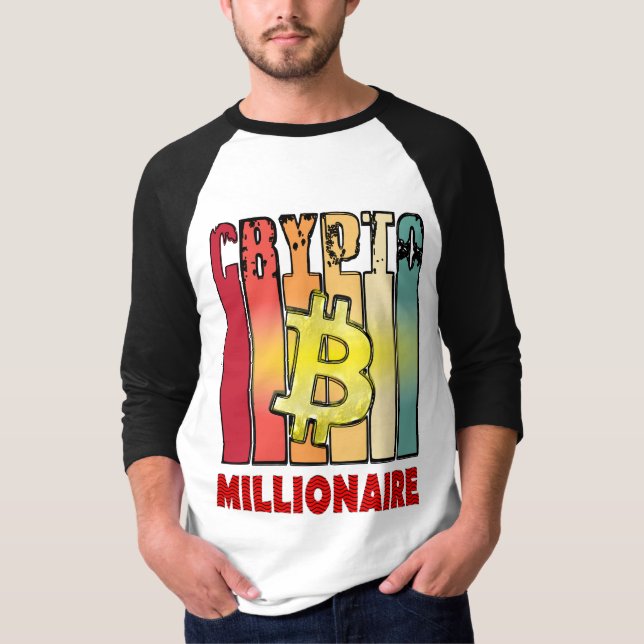 T-shirt crypto monye (Devant)