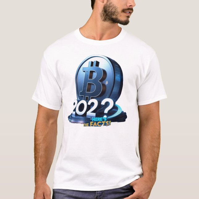 T-shirt Crypto – Motivation Finance Numérique 2026 (Devant)