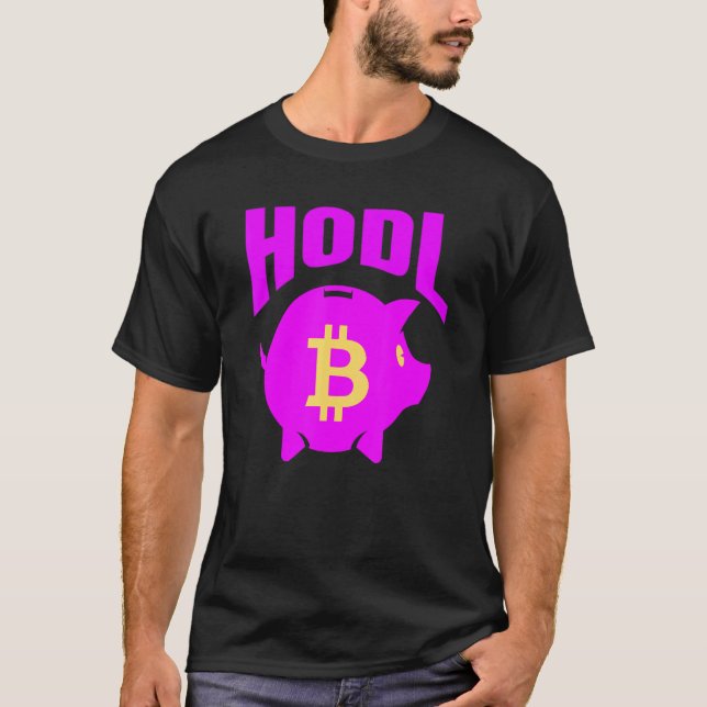 T-shirt Crypto Piggy Bank (Devant)