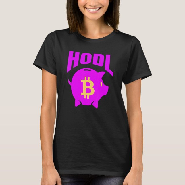 T-shirt Crypto Piggy Bank (Devant)