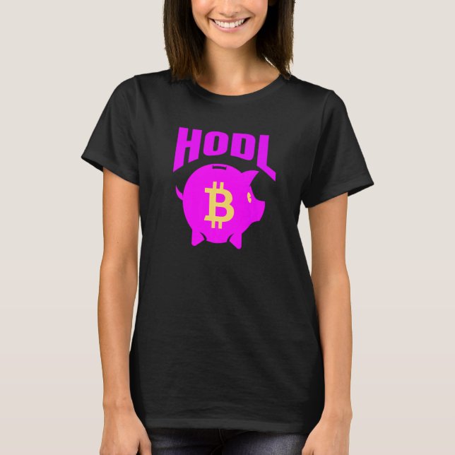T-shirt Crypto Piggy Bank (Devant)