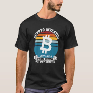 T-shirt Crypto Plan d'investisseur B Hodl Crypto Blockchai