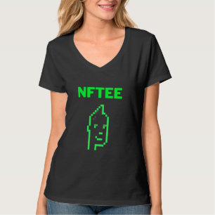 T-shirt Crypto Punk Nftee [Jetons Non Fongibles Nft]