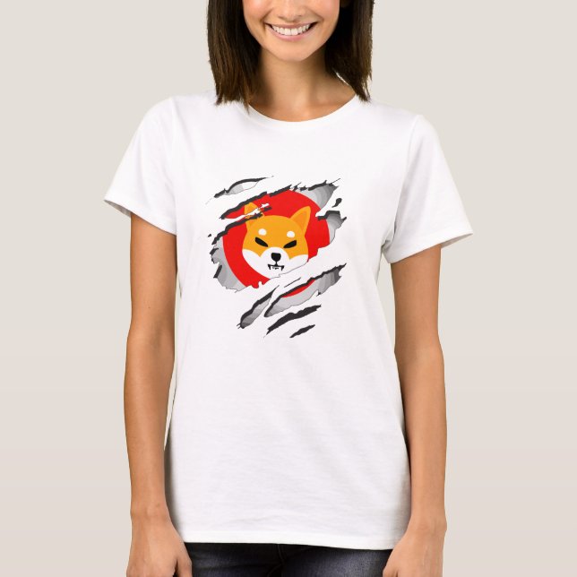 T-shirt Crypto SHIBA INU - SHIBA INU Crypto SHIB (Devant)