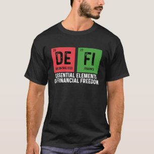 T-shirt Crypto Trader Cryptomonnaie Finance décentralisée