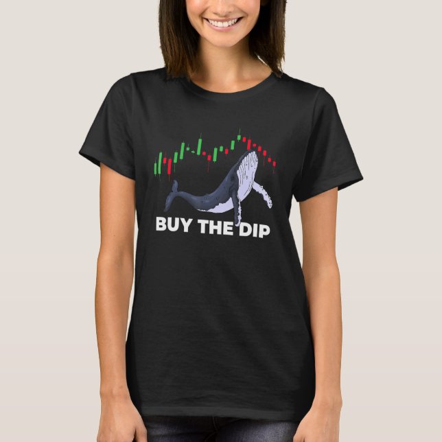 T-shirt Crypto Trading Acheter Le Dip Graphique Stock Bale (Devant)