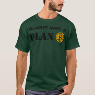 T-shirt CryptoCurrency est Plan B Bitcoin Trader