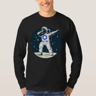 T-shirt Cryptocurrency Talk  Fun Chainlink Dabbing Space M