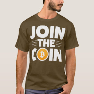 T-shirt Cryptomonnaie Crypto Bitcoin Drôle Hodl Rejoignez 