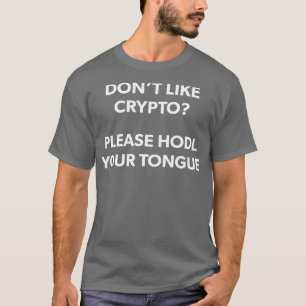 T-shirt Cryptomonnaie Crypto Bitcoin Ether Funny Blockcha