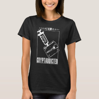 T-shirt Cryptomonnaie Lifestyestyle Je Suis Un Crypto Wall
