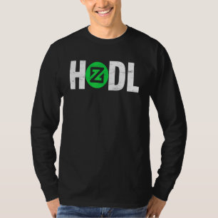 T-shirt Cryptomonnaie pour hommes et femmes Zilliqa Hodl Z