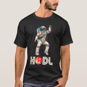 T-shirt Cryptomonnaie Talk MANA HODL Decentraland lune