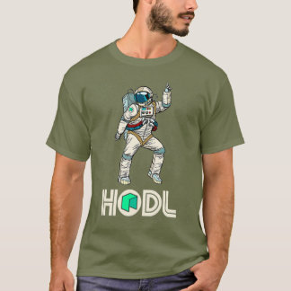 T-shirt Cryptomonnaie Talk NEO Fun HODL NEO Disco Moon