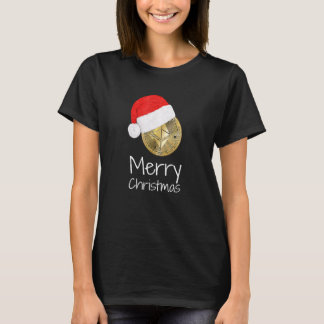 T-shirt Cryptomonnaies Ethereum Santa Hat Joyeux Noël