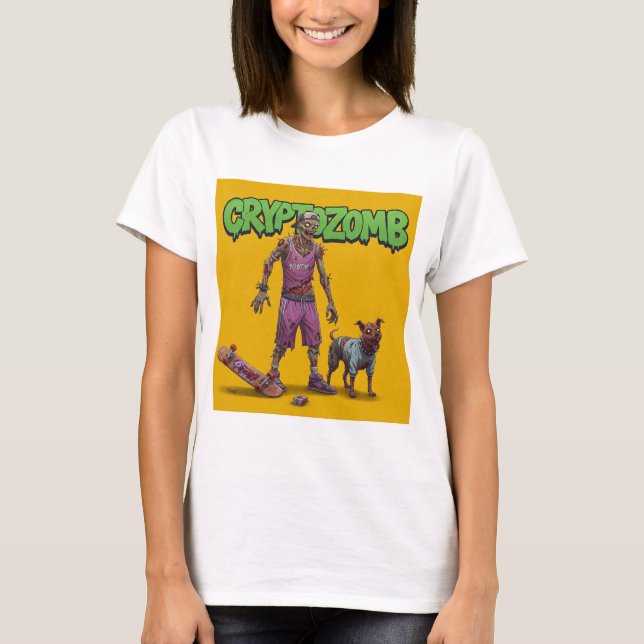 T-Shirt CRYPTOZOMB (Devant)