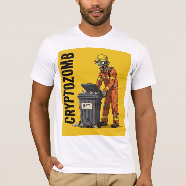 T-SHIRT CRYPTOZOMB (Devant)