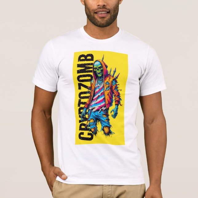 T-SHIRT CRYPTOZOMB (Devant)