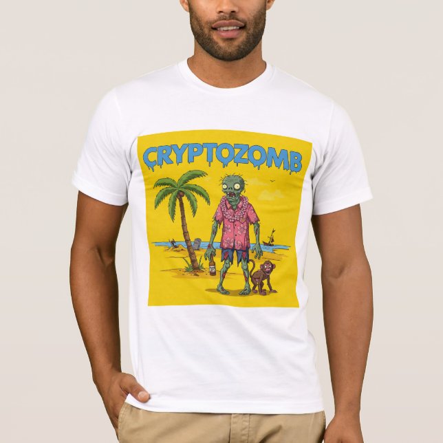 T-SHIRT CRYPTOZOMB (Devant)