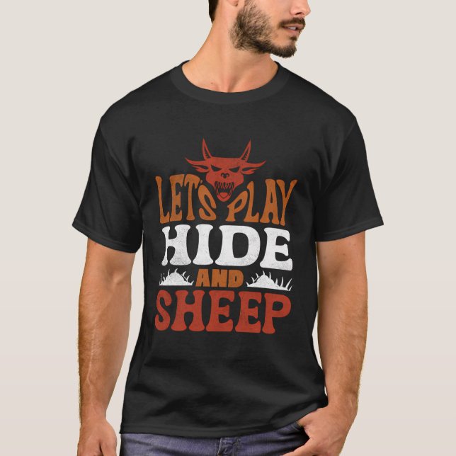 T-shirt Cryptozoologie Chupacabra Cryptid Permet De Jouer  (Devant)