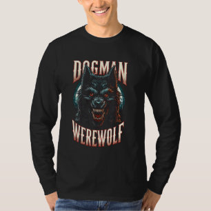 T-shirt Cryptozoologie Cryptid Dogman Werewolf Ventilateur
