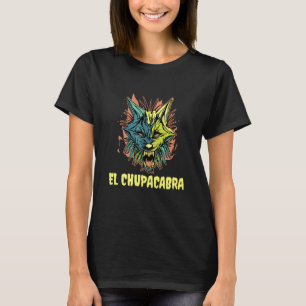 T-shirt Cryptozoologie de cristaux El Chupacabra