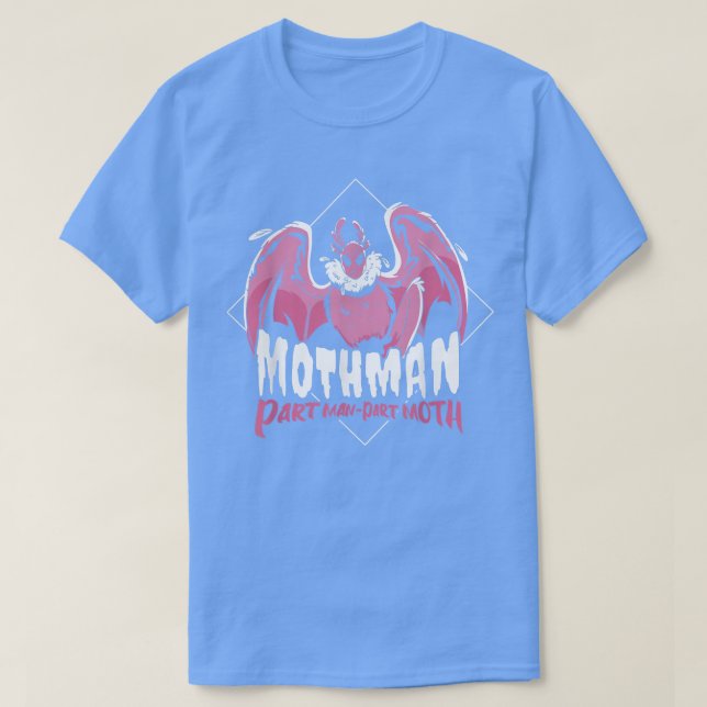 T-shirt Cryptozoologie de Cryptozoologie de Mothman Funny  (Design devant)