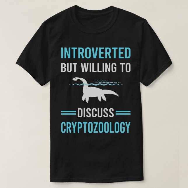 T-shirt Cryptozoologie introduit Cryptides Cryptides (Design devant)