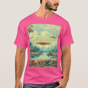 T-shirt Cryptozoologie Rétro Sci-Fi Kitsch