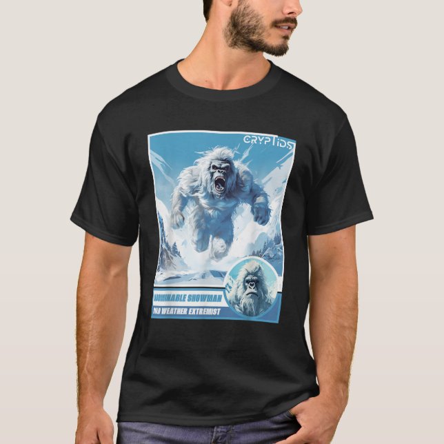T-shirt Cryptozoology Cryptid Believer Apparel Unisex Kids (Devant)
