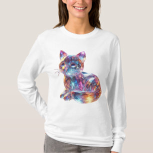 T-shirt Crystal Cat