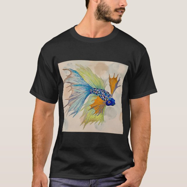 T-shirt Crystal Critters : Série Mer 3 (Devant)