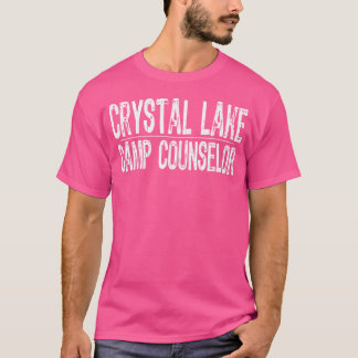 T-shirt Crystal Lake Camp Counselor Distressed