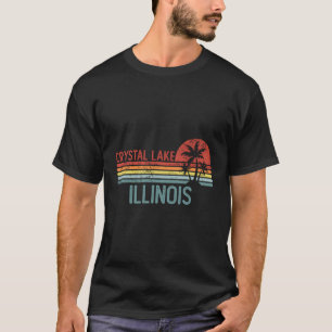 T-shirt Crystal Lake Illinois Usa City Triage Home Roots