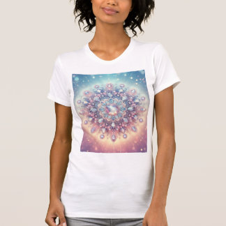 T-shirt Crystal Mandala Royale — Pastel Jewels