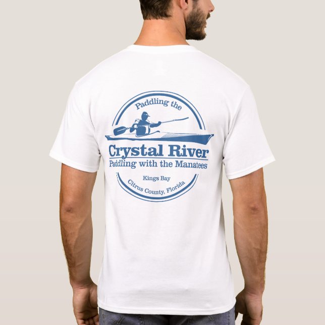 T-shirt Crystal River (SK) (Dos)