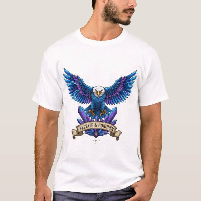 T-shirt Crystal Soar Eagle Tee** (Devant)