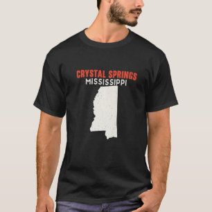 T-shirt Crystal Springs Mississippi USA State America